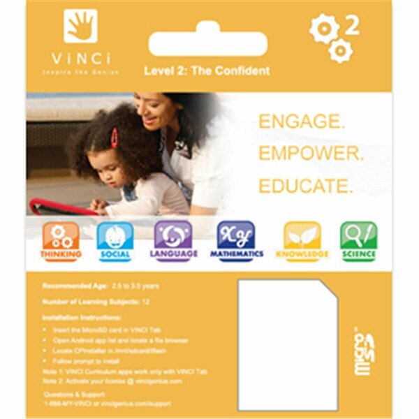 Vinci Sd Card for Tablet The Confident Level2 - LC2000
